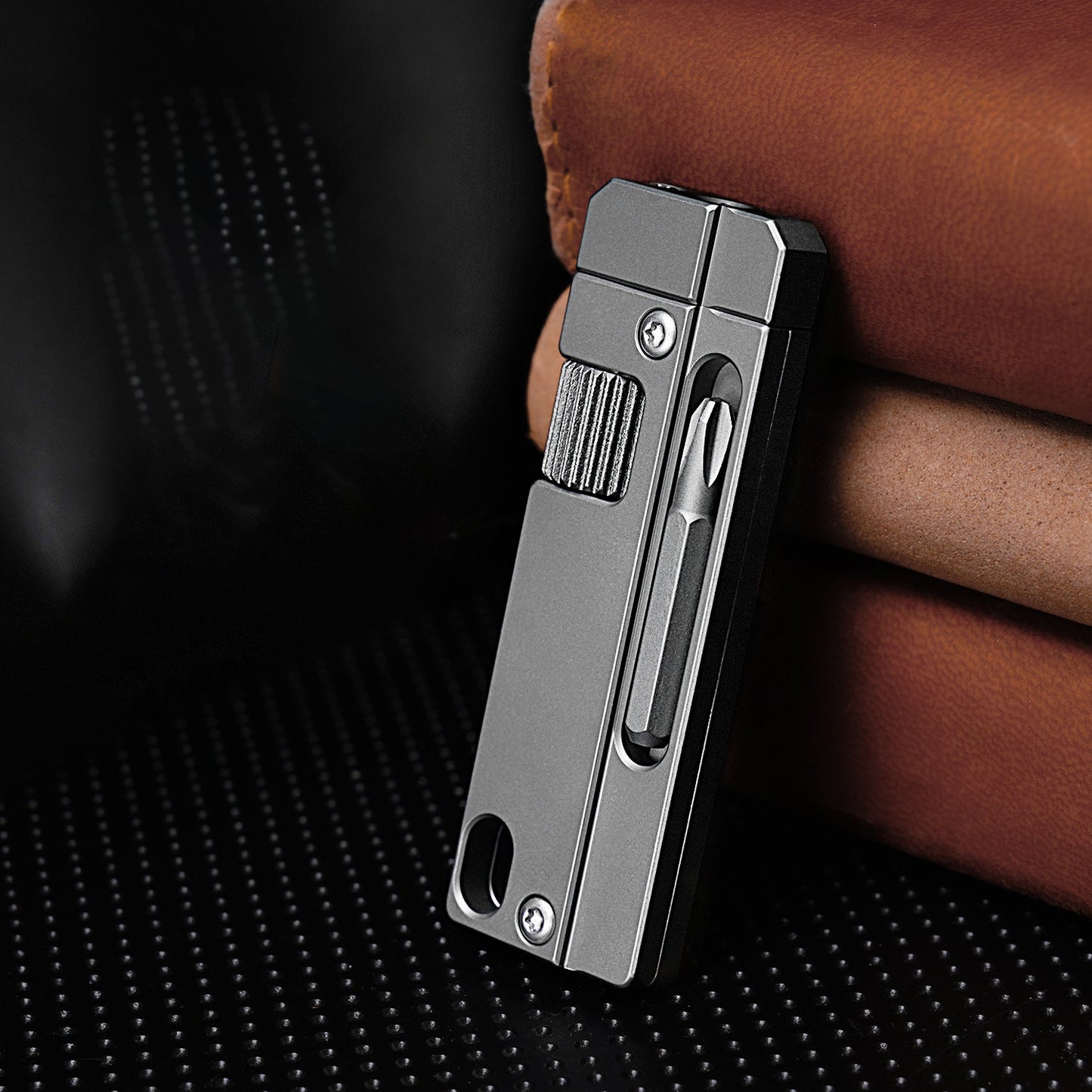 Obsidian Forge Tool – Titanium EDC Screwdriver & Wrench