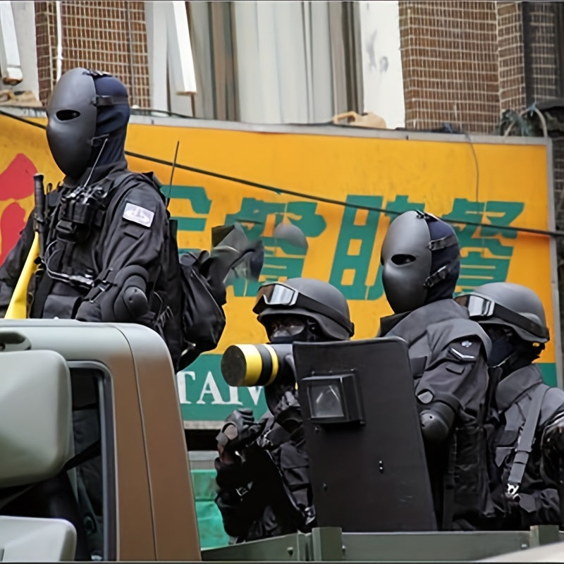 Obsidian Wraith Mask – Full-Face Tactical Iron Skull