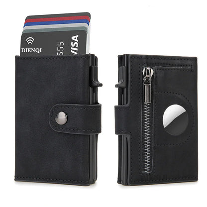Obsidian Sentinel Wallet – RFID Blackout Slim