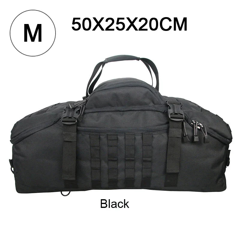 Obsidian Warpath Duffel – Blackout Tactical MOLLE Carrier