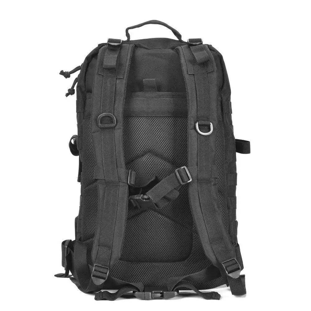 Obsidian Sentinel Pack – 45L Blackout MOLLE Rucksack