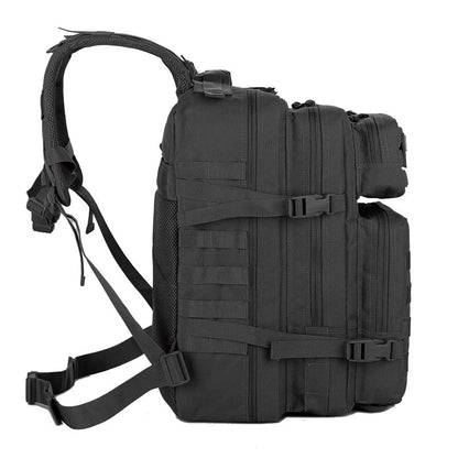 Obsidian Sentinel Pack – 45L Blackout MOLLE Rucksack